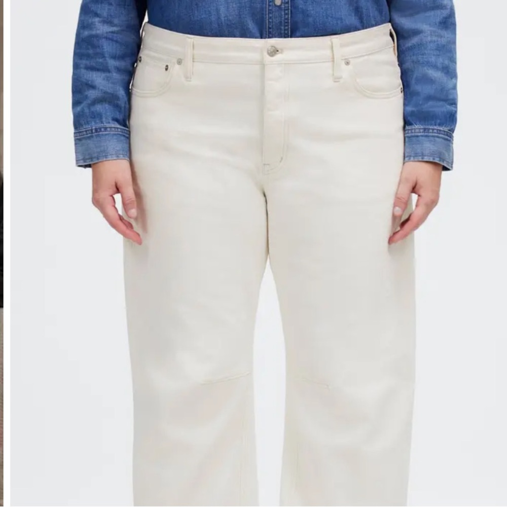 The Darted Barrel Leg Jeans